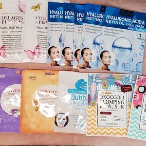 COPY - Nip Bundle of 12 face masks 2 sets of under eye pads